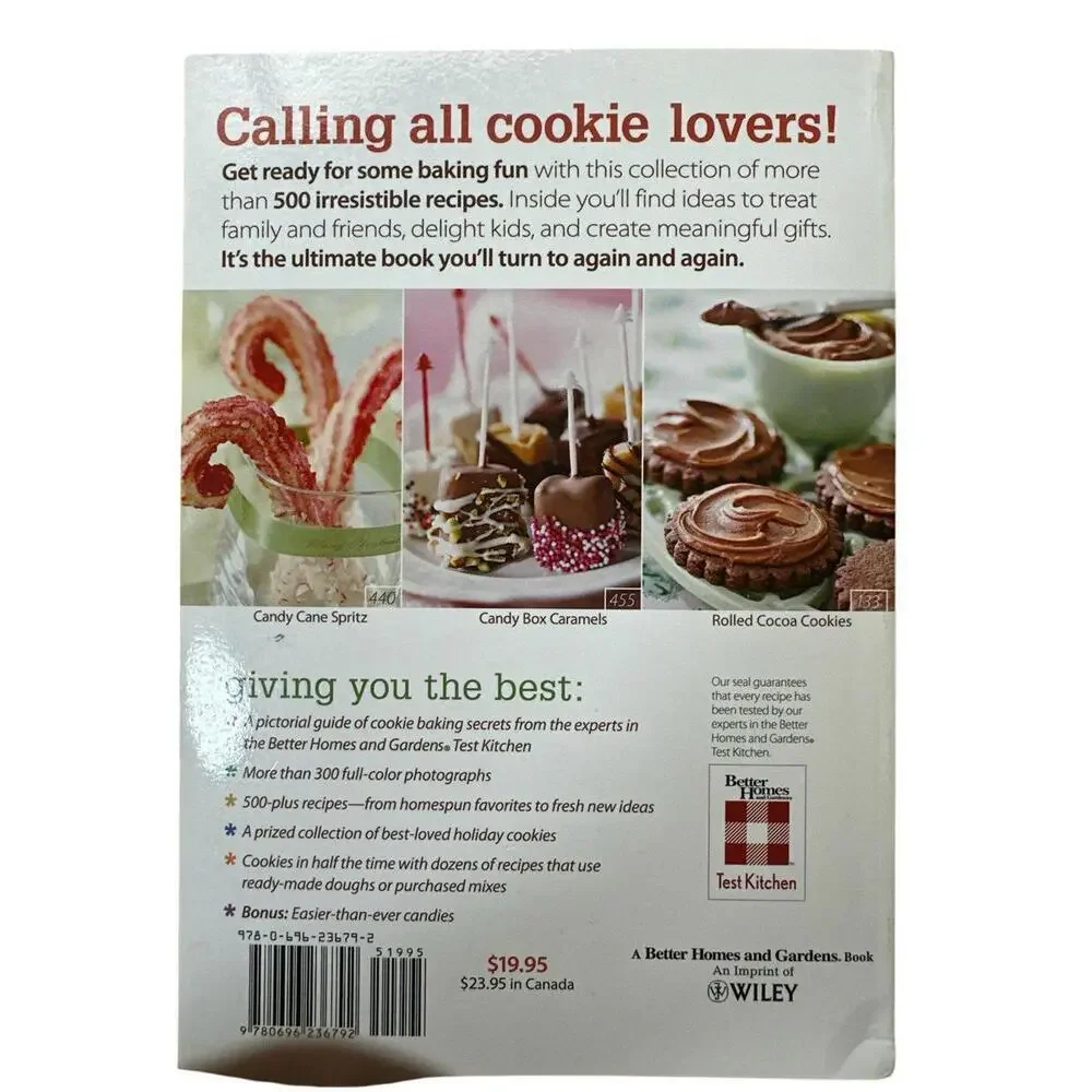 CookbookBetter Homes and Gardens The Ultimate Cookie Book, available in at leas